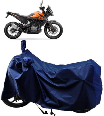 AutoFave Two Wheeler Cover for KTM(390 Adventure, Blue)