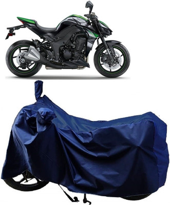 AutoKick Two Wheeler Cover for Kawasaki(Z1000 BS6, Blue)