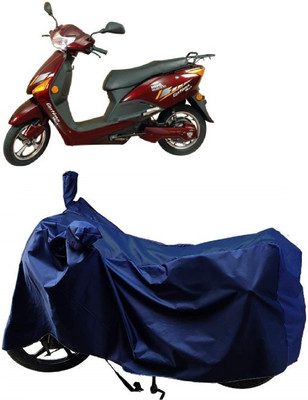 Autoprime Two Wheeler Cover for Hero(Electric Zippy, Blue)