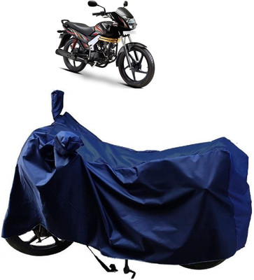 AutoFave Two Wheeler Cover for Mahindra(Centuro XT, Blue)
