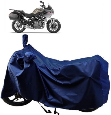 AutoKick Two Wheeler Cover for Benelli(TNT 300, Blue)