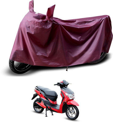 KEDIT Two Wheeler Cover for Hero(Dash, Maroon)