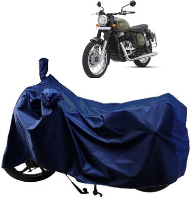 Autoprime Two Wheeler Cover for JAWA(Forty Two, Blue)