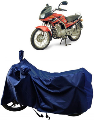 AutoKick Two Wheeler Cover for Kinetic(GF Lazer, Blue)