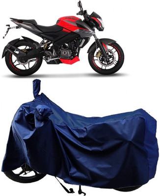 AutoKick Two Wheeler Cover for Bajaj(Pulsar 200NS FI, Blue)