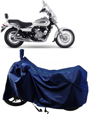 Autoprime Two Wheeler Cover for Bajaj(Avenger, Blue)