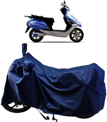 AutoKick Two Wheeler Cover for Lohia(Fame, Blue)