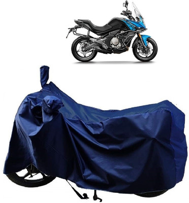 Autoprime Two Wheeler Cover for CFMoto(650MT, Blue)