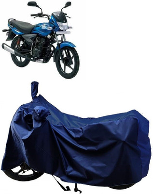 ANTOFY Two Wheeler Cover for Bajaj(Platina 125, Blue)