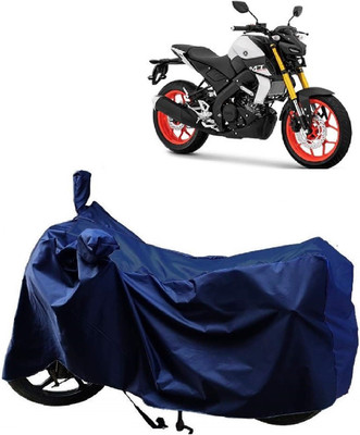 AutoFave Two Wheeler Cover for Yamaha(MT-15 BS6, Blue)