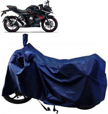 ANTOFY Two Wheeler Cover for Suzuki(Gixxer SF, Blue)