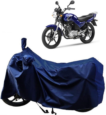 AutoFave Two Wheeler Cover for Yamaha(YBR 125, Blue)