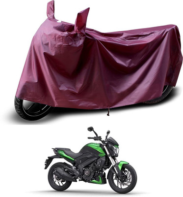 KEDIT Two Wheeler Cover for Bajaj(Dominar, Maroon)