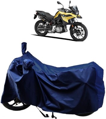 AutoKick Two Wheeler Cover for BMW(F 750 GS, Blue)