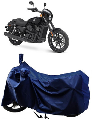 Autoprime Two Wheeler Cover for Harley Davidson(Street 750, Blue)