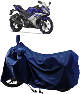 Autoprime Two Wheeler Cover for Yamaha(YZF R15 Ver 2.0, Blue)