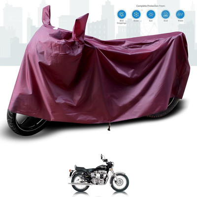KEDIT Two Wheeler Cover for Royal Enfield(Machismo 350, Maroon)