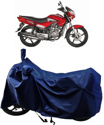 ANTOFY Two Wheeler Cover for Hero(Ambition, Blue)