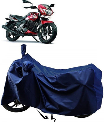 AutoKick Two Wheeler Cover for TVS(Flame DS 125, Blue)