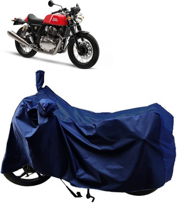 Autoprime Two Wheeler Cover for Royal Enfield(Continental GT, Blue)