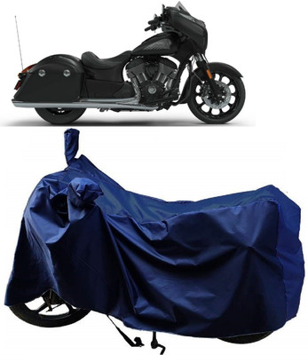 ANTOFY Two Wheeler Cover for Indian(Chief Dark Horse, Blue)