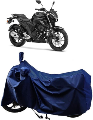 AutoKick Two Wheeler Cover for Yamaha(FZ-25, Blue)