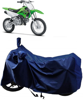 ANTOFY Two Wheeler Cover for Kawasaki(KLX 110, Blue)