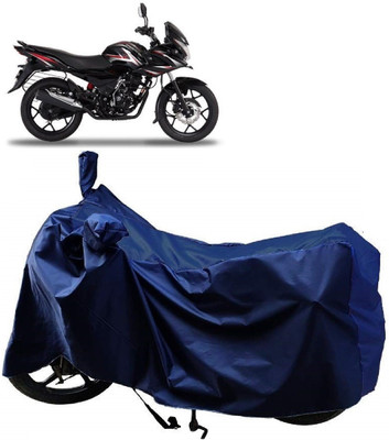 ANTOFY Two Wheeler Cover for Bajaj(Discover 150 f, Blue)