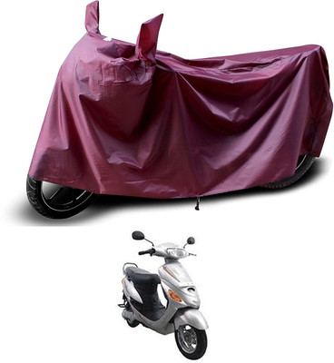KEDIT Two Wheeler Cover for Hero(Electric E-Sprint, Maroon)