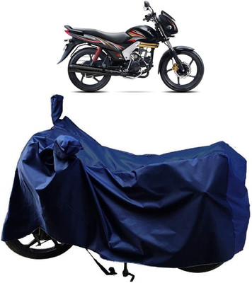 AutoFave Two Wheeler Cover for Mahindra(Centuro, Blue)