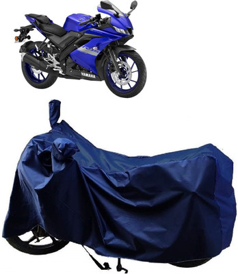 Autoprime Two Wheeler Cover for Yamaha(YZF-R15 V3 BS6, Blue)
