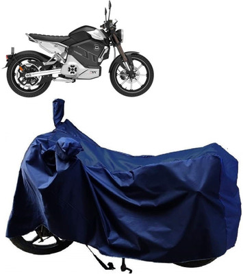 ANTOFY Two Wheeler Cover for Revolt(RV Cafe Racer, Blue)