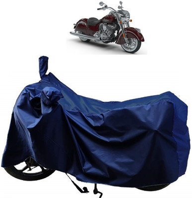 AutoFave Two Wheeler Cover for Indian(Chief Vintage, Blue)