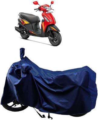 AutoKick Two Wheeler Cover for Hero(Pleasure, Blue)