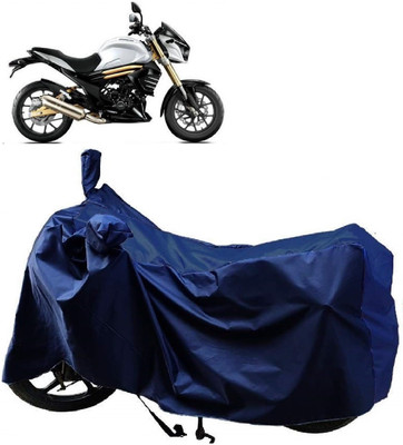 AutoKick Two Wheeler Cover for Mahindra(Mojo, Blue)