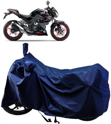 Autoprime Two Wheeler Cover for Kawasaki(Z250 BS6, Blue)