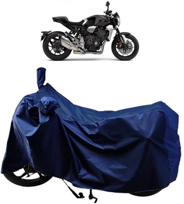AutoKick Two Wheeler Cover for Honda(CB1000R Plus, Blue)
