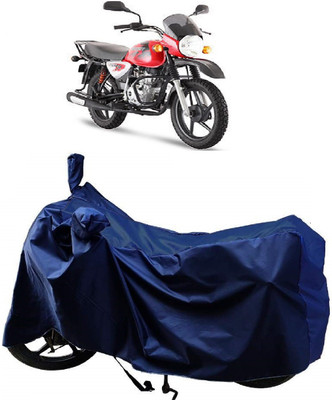 AutoFave Two Wheeler Cover for Bajaj(Boxer AT, Blue)