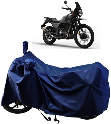 AutoKick Two Wheeler Cover for Royal Enfield(Himalayan, Blue)