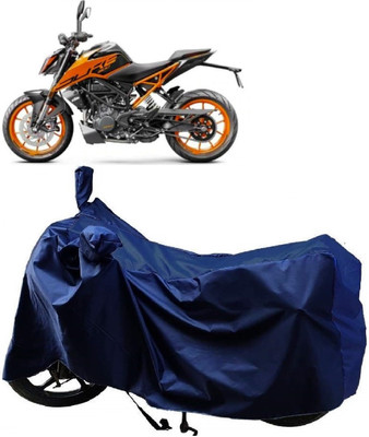 AutoFave Two Wheeler Cover for KTM(200 Duke BS6, Blue)