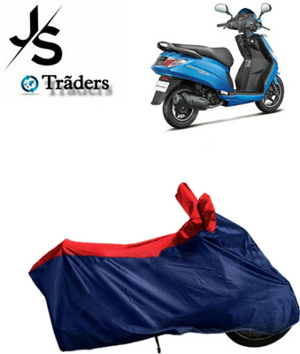 JSTraders Waterproof Two Wheeler Cover for Hero(Maestro, Blue, Red)