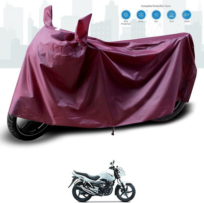 KEDIT Two Wheeler Cover for Suzuki(GS 150R, Maroon)