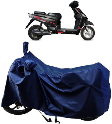 ANTOFY Two Wheeler Cover for Hero(Electric NYX HS500 ER, Blue)