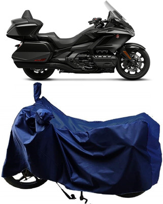 Autoprime Two Wheeler Cover for Honda(Gold Wing GL1800, Blue)