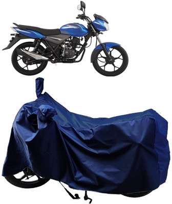 ANTOFY Two Wheeler Cover for Bajaj(Discover 110, Blue)