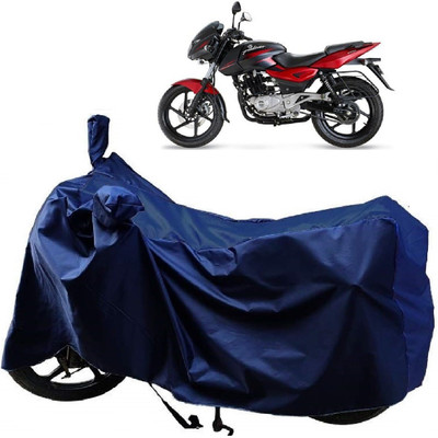 AutoKick Two Wheeler Cover for Bajaj(Pulsar 180 DTS-i, Blue)