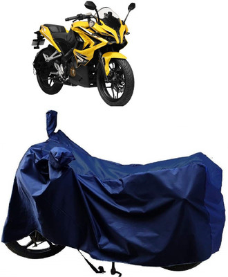 AutoKick Two Wheeler Cover for Bajaj(Pulsar, Blue)