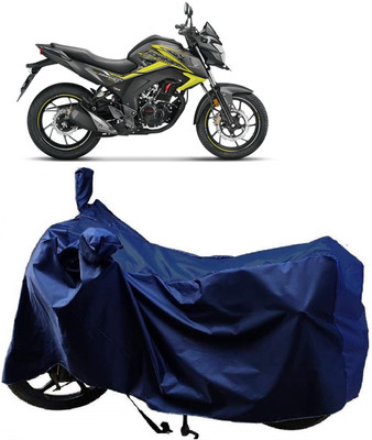 AutoFave Two Wheeler Cover for Honda(CB Hornet 160R, Blue)