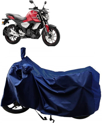 AutoKick Two Wheeler Cover for Yamaha(FZ S V3.0 FI, Blue)