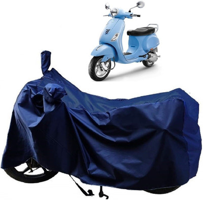 AutoKick Two Wheeler Cover for Piaggio(Vespa VXL, Blue)